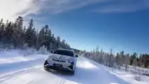 Alpine A390, the photos of the tests at the Arctic Circle
