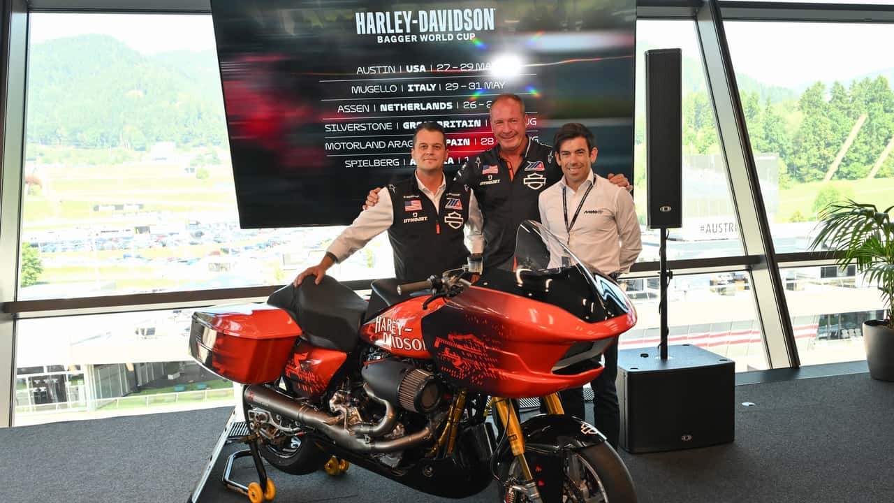 image from Bagger Racing Fans, You'll Get Twice As Much Racing With Harley's New 2026 Series