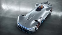 Concept à flèche argentée Mercedes Vision EQ (2018)