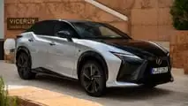Lexus RZ 550e F Sport 2025, primera prueba