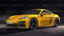 عرض سيارة بورش 718 كايمان إي في 2027