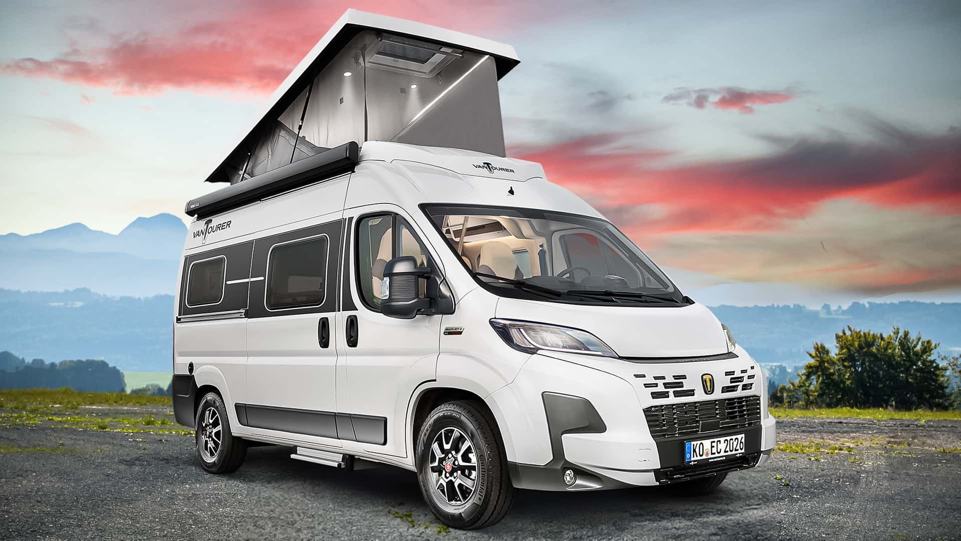  Foto zu VANTourer Campervans 2026: Neue Fiat-Modelle mit cleverer Küche 