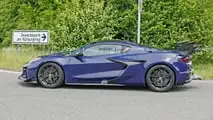 2026 Chevrolet C8 Corvette Zora spy shots undisguised exterior 8