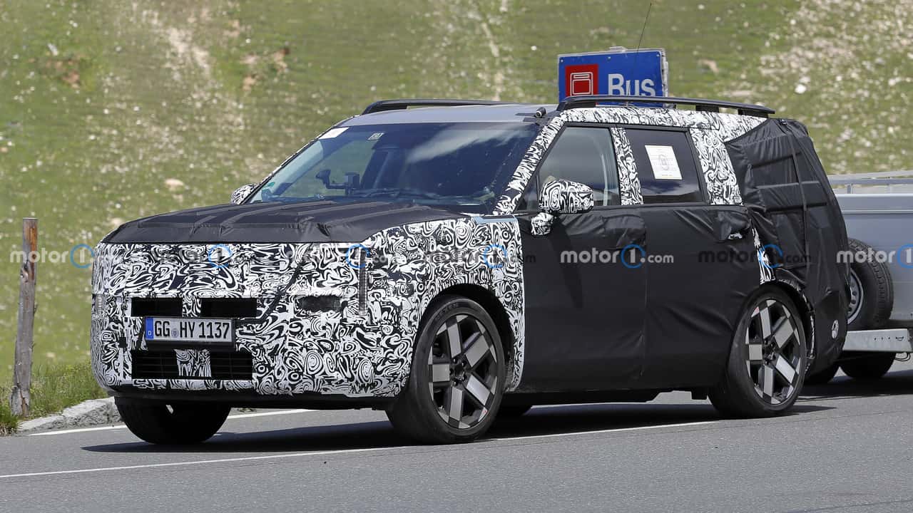 Hyundai Santa Fe Facelift (2027) Erlkönig