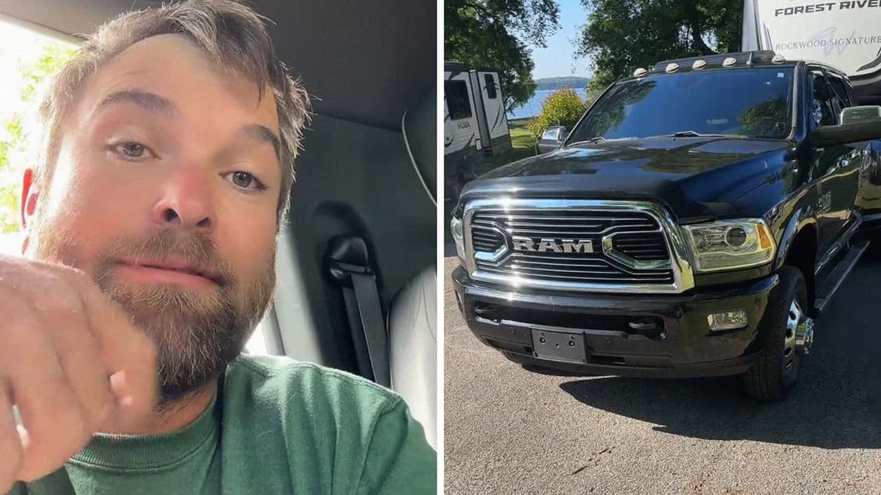 Man buys a RAM truck. Then his wife notices a ‘mildew’ smell. It gets worse