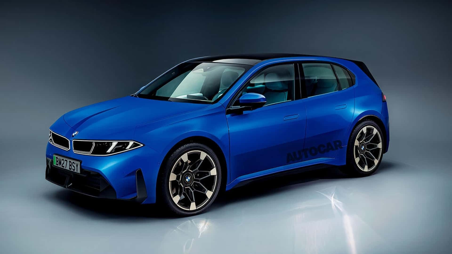 Novo BMW Série 1 ganhará versão elétrica com tração traseira em 2028