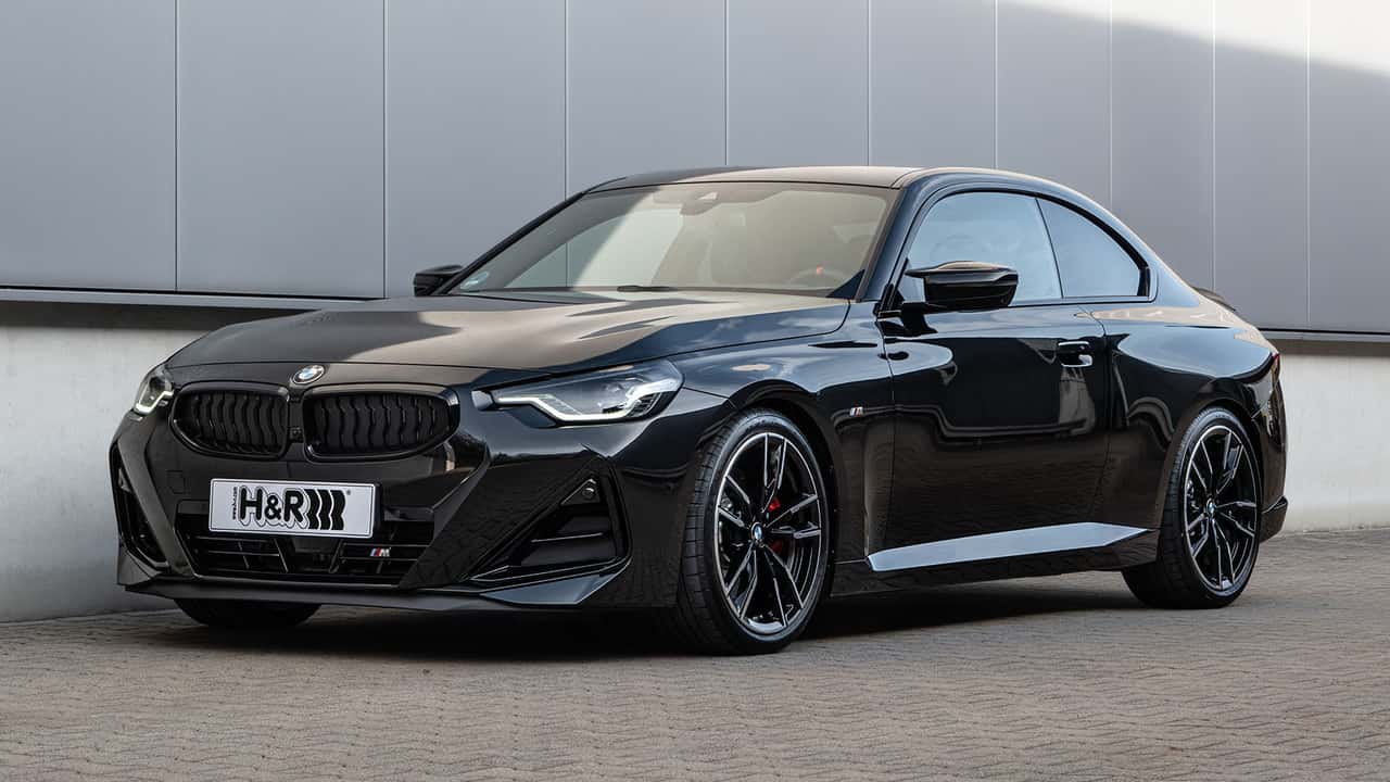BMW M240i xDrive mit H&R-Tieferlegung