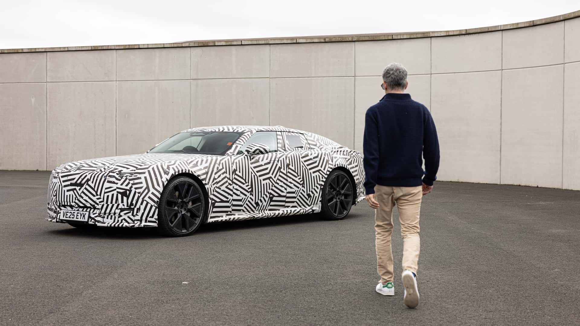 Jaguar Unveils Electric Sedan Prototype Amid Market Uncertainty