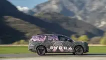 Skoda Peaq (getarnt) bei Prototypentests