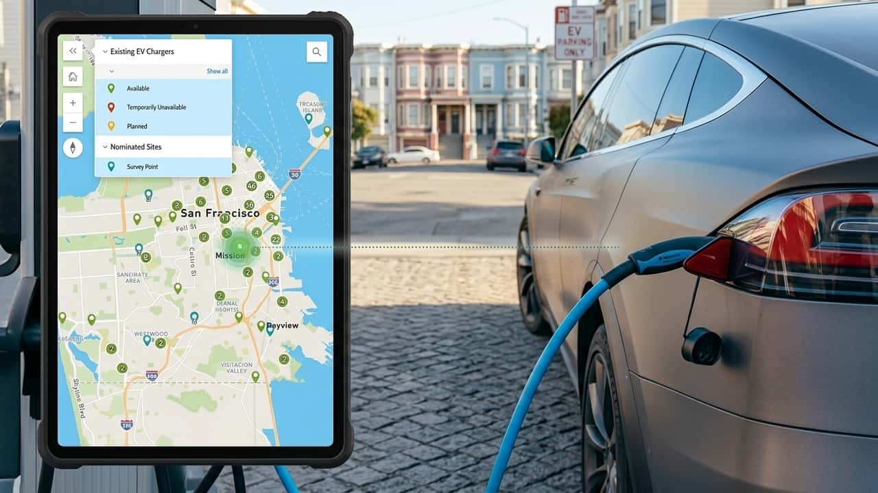 Vuoi una colonnina sotto casa? San Francisco ti dà la mappa