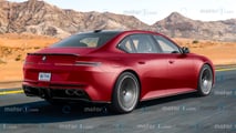 Alpina BMW 7 Series Rendering By Motor1