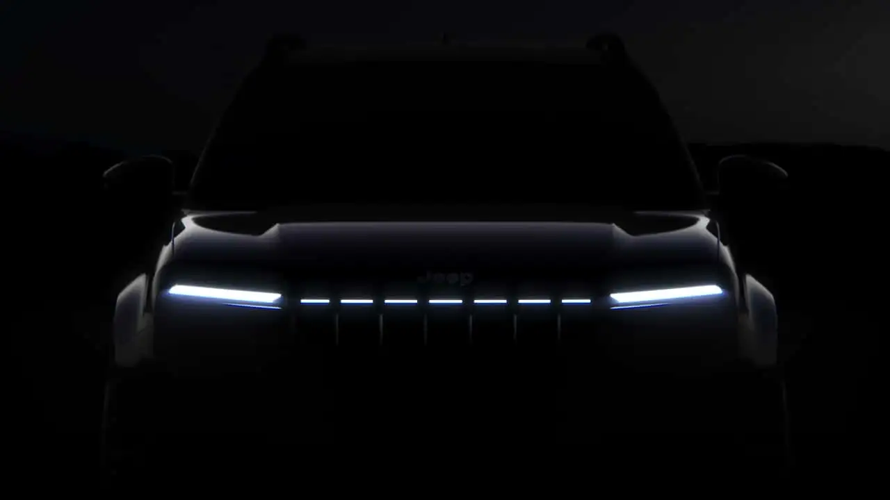 Jeep's Smallest SUV Teases A New Illuminated Grille