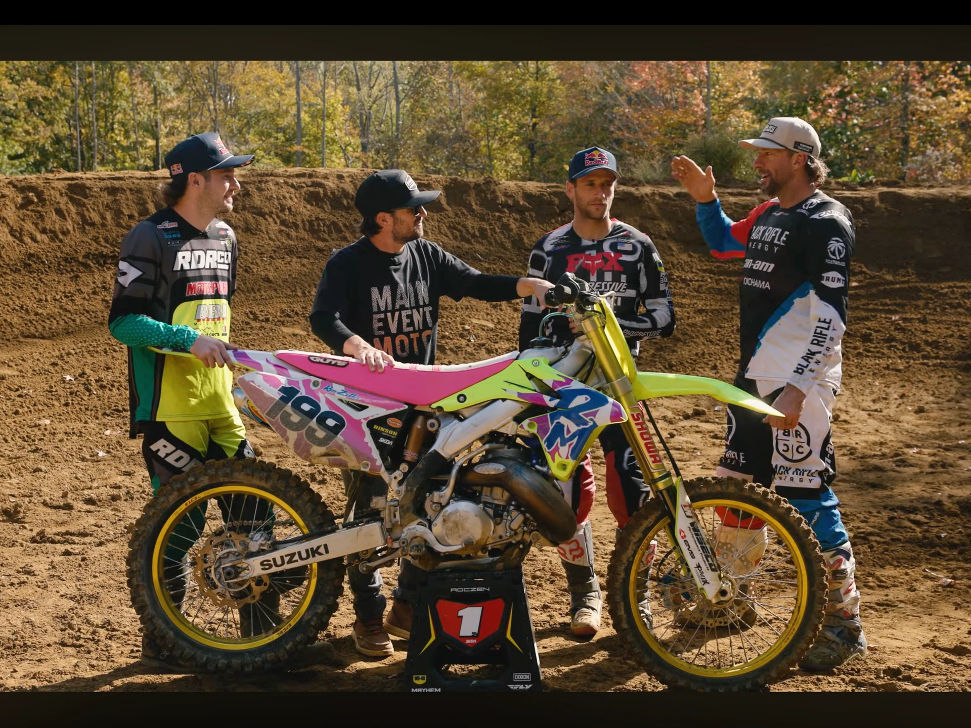 Pastrana vs. Roczen vs. Brown in an All-Out Dirt Bike Battle? The