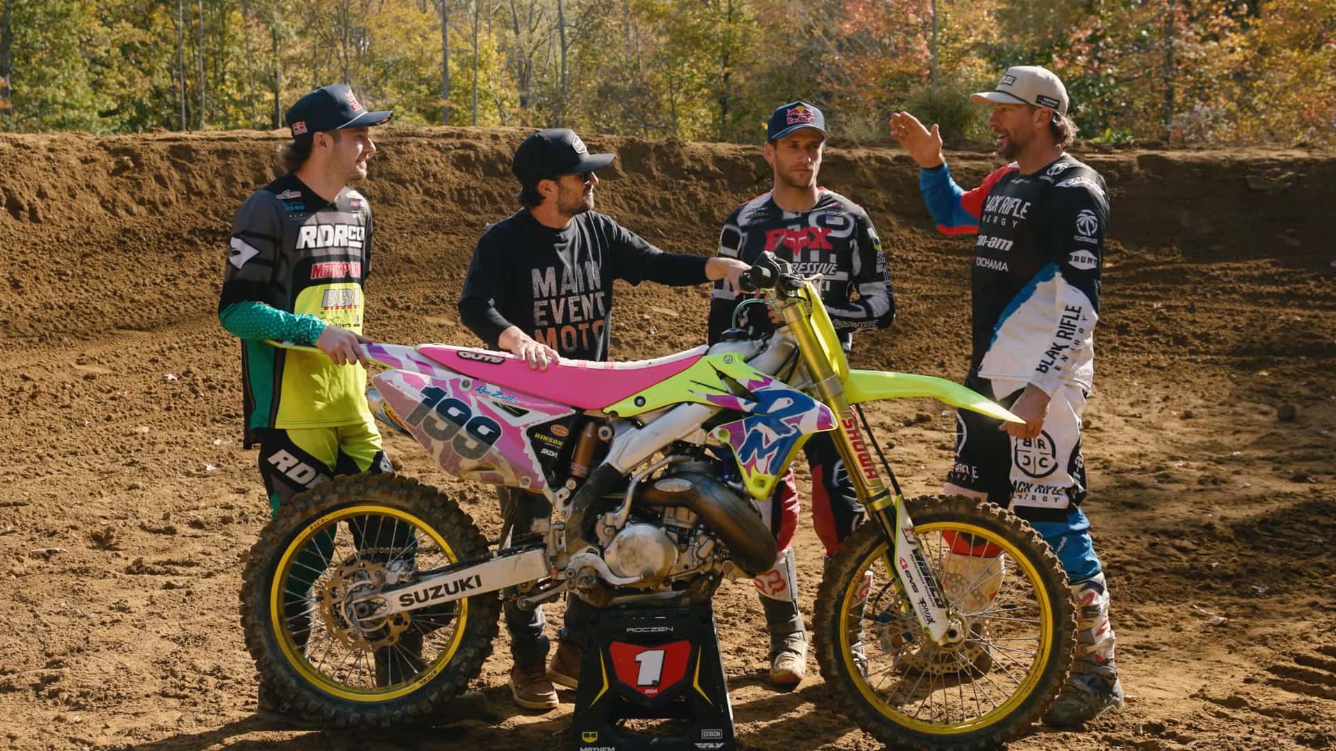 Pastrana vs. Roczen vs. Brown in an All-Out Dirt Bike Battle? The
