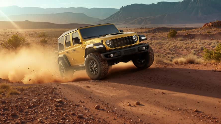 La Jeep Wrangler Willys ha un V8 da 477 CV