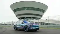 Porsche Cayenne Electric nel Porsche Experience Center di Lipsia