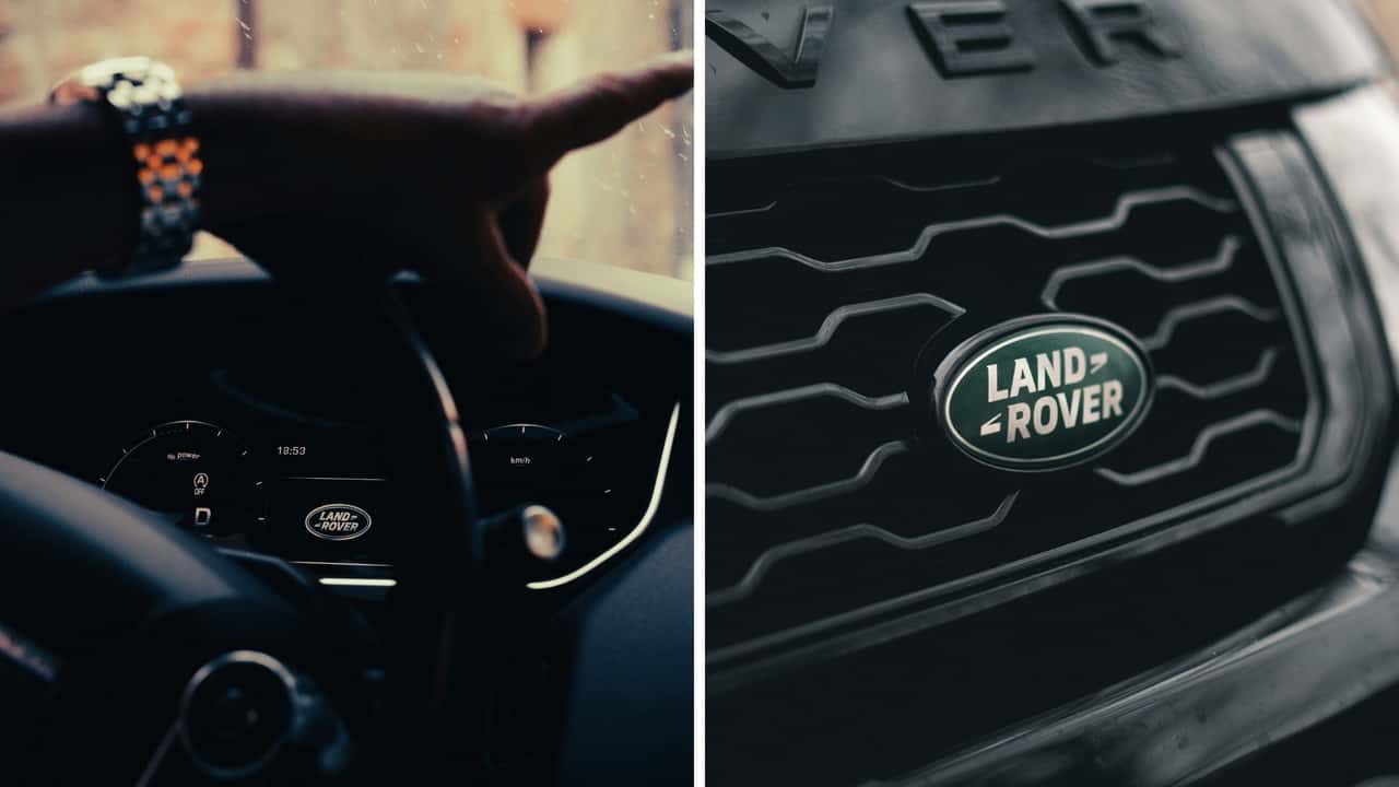 Land Rover Driver Takes Car To Shop