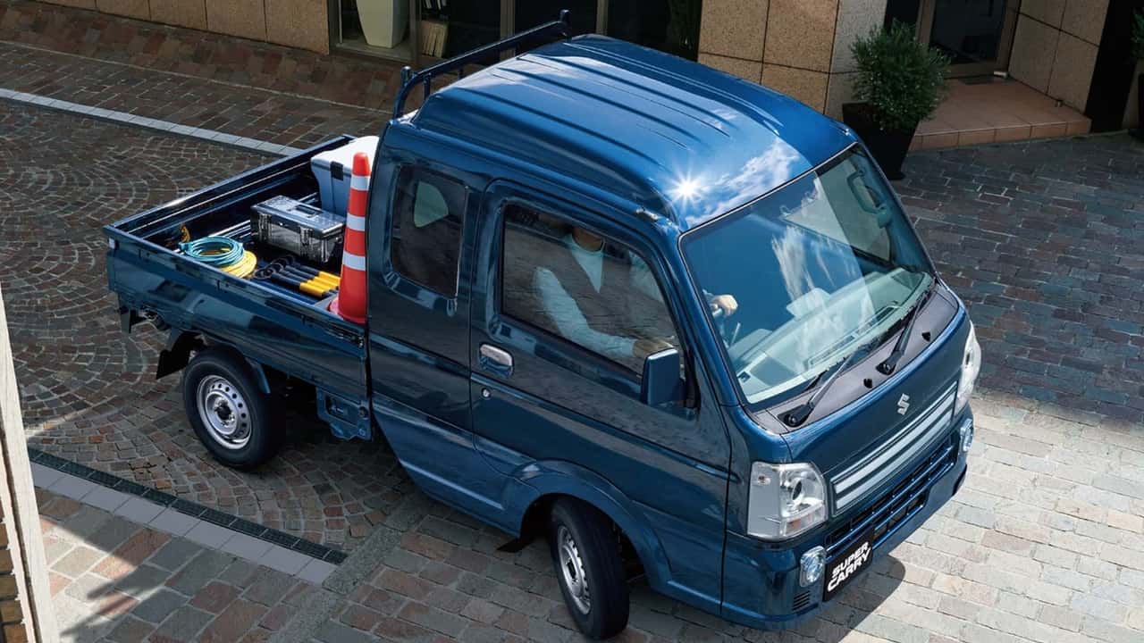 Suzuki Super Carry al LAMMA: l'alternativa compatta al pick-up