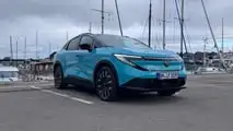 La nuova Nissan Leaf vista dal vivo