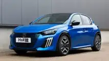Peugeot 208, Typ U, GT-line, Hybrid 136 e-DSC6 - H&R Tieferlegungsfedern 28641-4 - Front