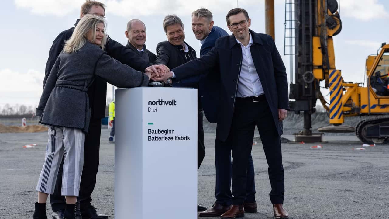 Northvolt Drei - erster Spatenstich