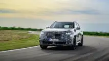 2025 BMW X3 camouflaged prototype