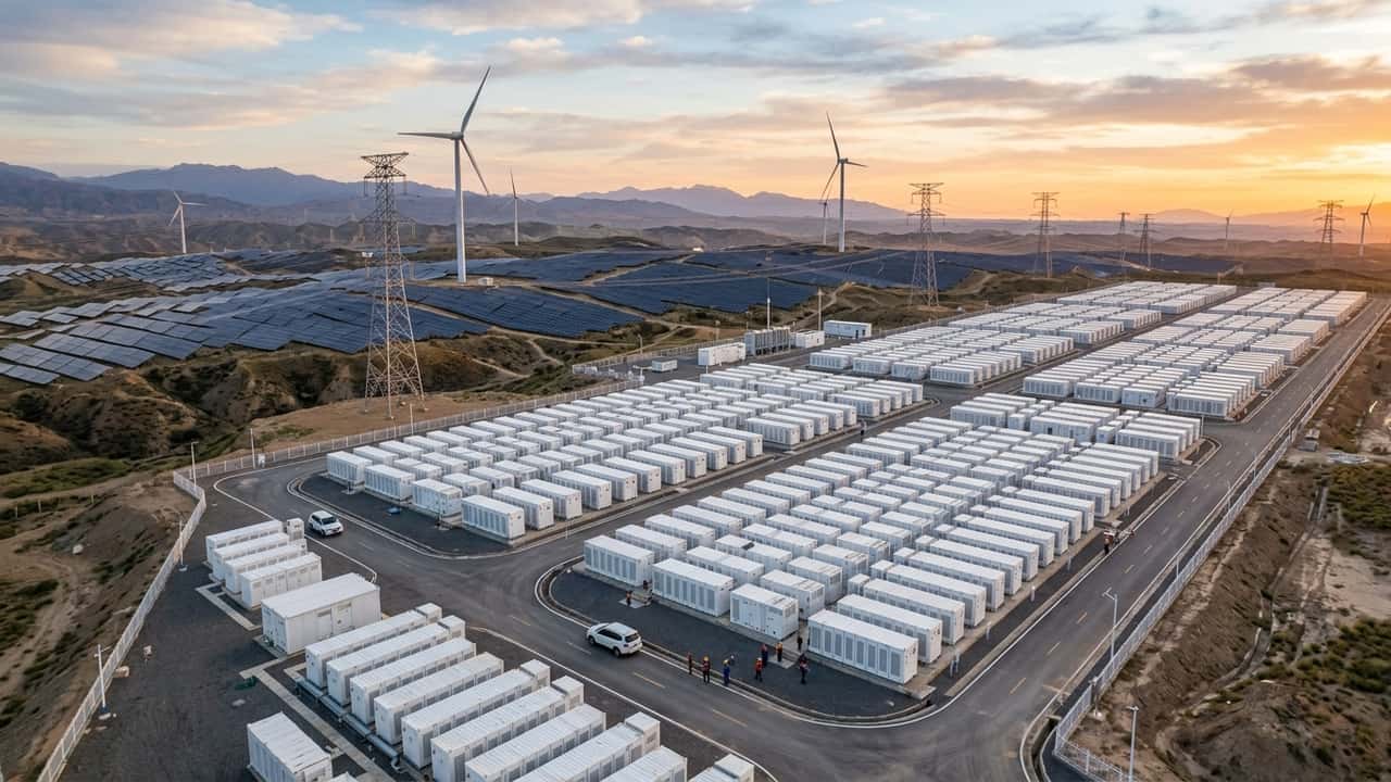 La Cina ha 136 GW di storage: la rete non è più la stessa