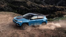 2027 Jeep Compass Trailhawk in Hydro Blue Pearl