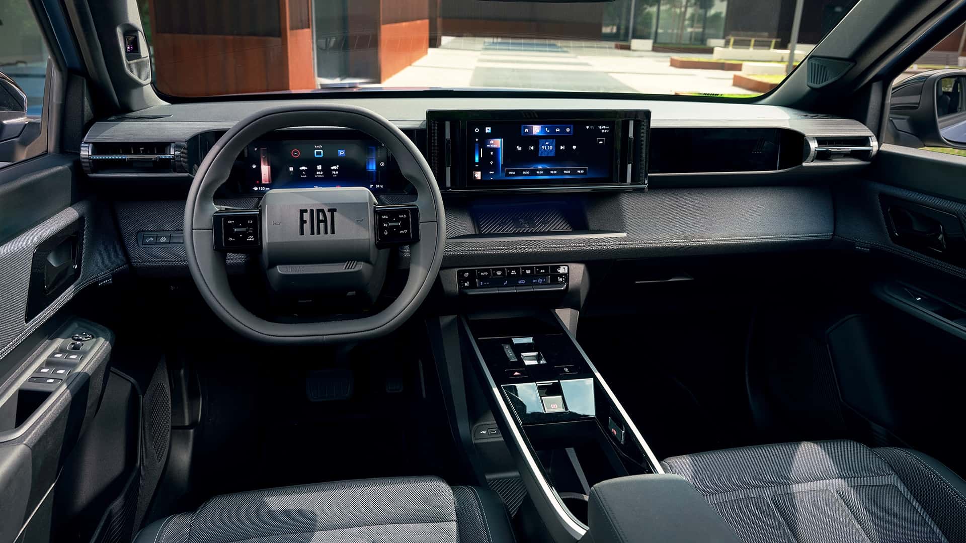 Передняя панель Fiat Grizzly