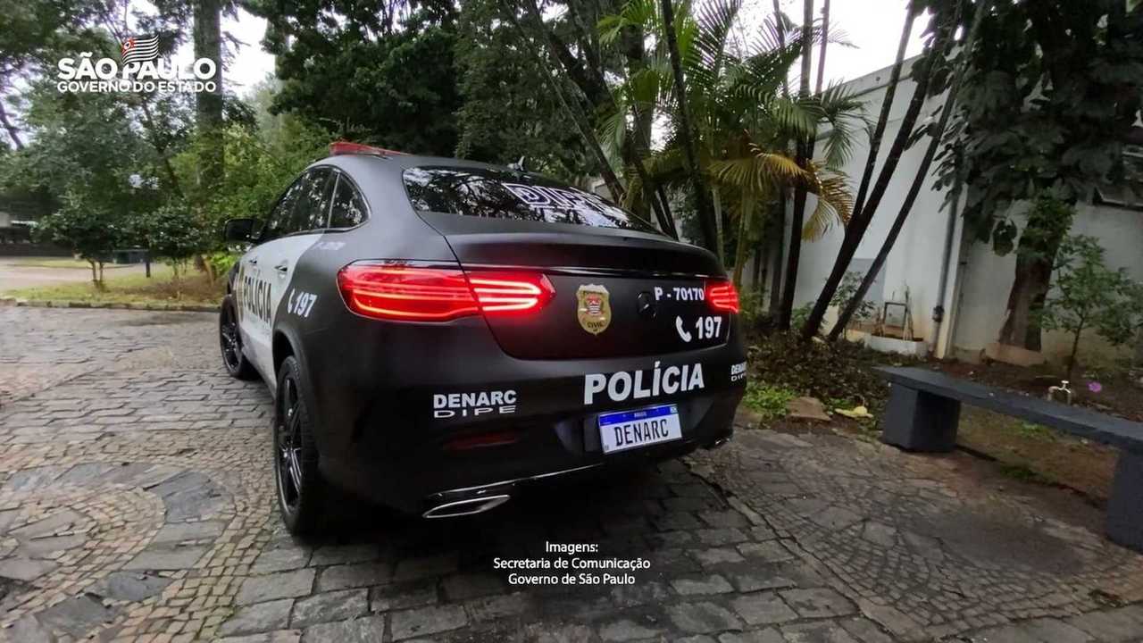 Mercedes-Benz GLE 400 Coupe incorporado à frota do Denarc de SP