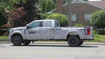 2024 Ford F-350 Super Duty King Ranch Side View Spy Photo