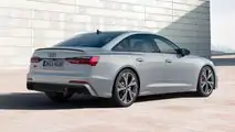 2023 Audi S6 Design Edition pacchetto Angolo posteriore