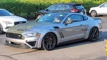 Photo d'espionnage à corps large Mustang Roush P-51B 2023