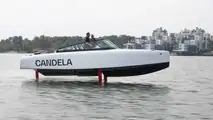 Candela electric hydrofoil boat