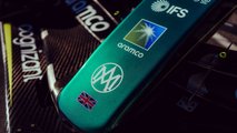 Sebastian Vettel drives the Aston Martin TT1