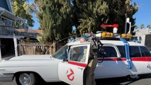 Coche réplica de Los Cazafantasmas