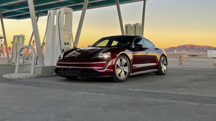 coast to caost porsche taycan