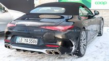 Mercedes-AMG SL Plug-in hybrid, le foto spia