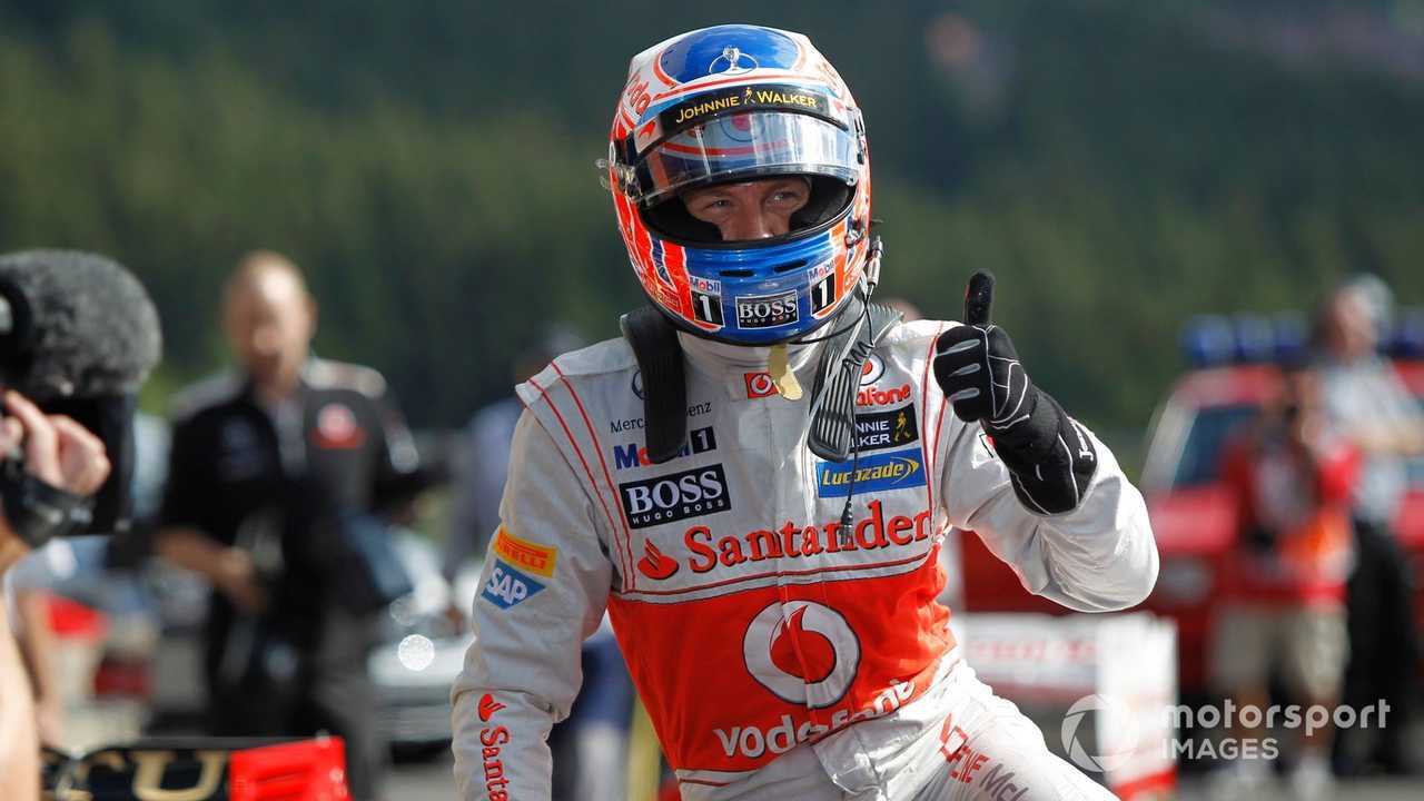 Jenson Button at Belgian GP 2012