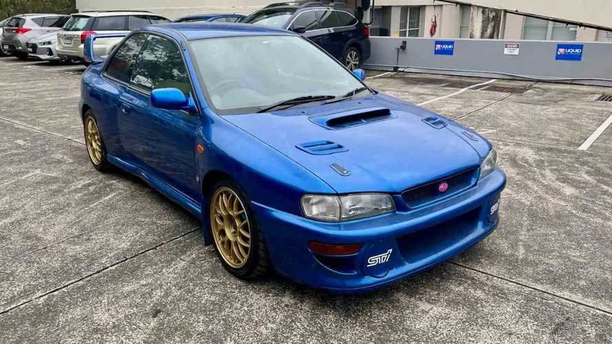 Ritka Subaru Impreza WRX STI 22B-t foglalt le és árverez el az ausztrál rendőrség