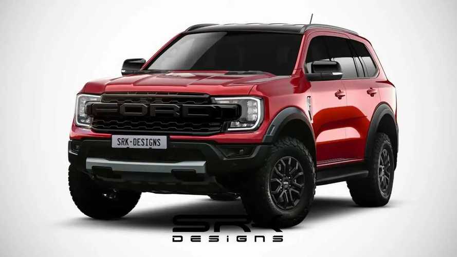 Ford Everest Raptor rendered, but Timberline might arrive sooner