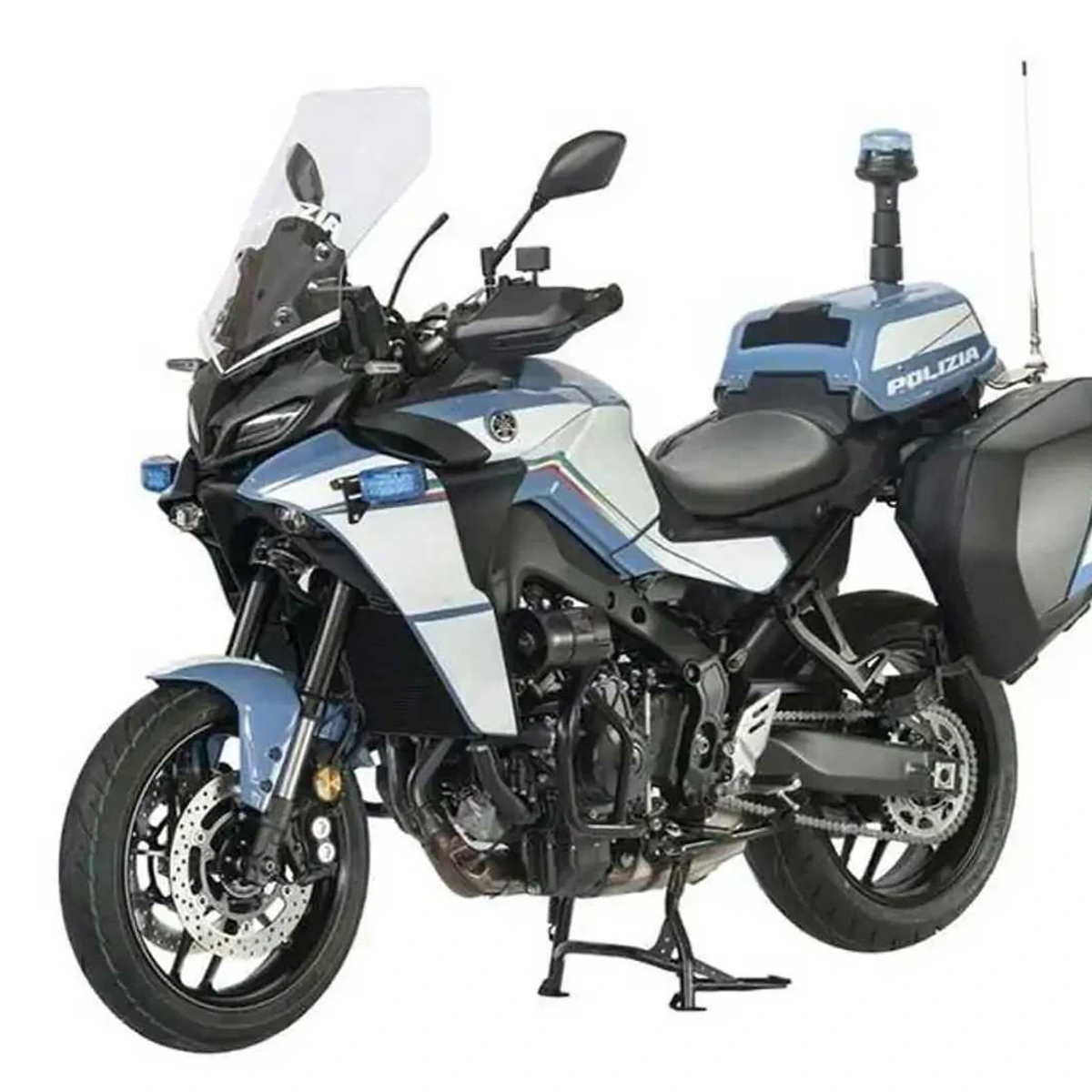 Maquette Superbike GUILOY - YAMAHA Police à L'échelle 1/16, Neuve Sous Blister
