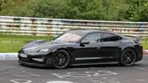 Porsche Taycan GT spy photo