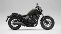 Honda CMX500 Rebel 2024 - Studio - Matt Laurel Green - Lado derecho