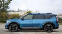 Kia EV9 2024 - Foto della prova su strada
