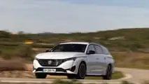 Peugeot E-308 SW: prova su strada