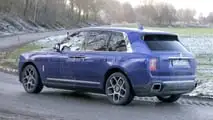 Rolls-Royce Cullinan 2024, fotos espía