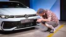 VW Golf (2024) in der ersten Sitzprobe