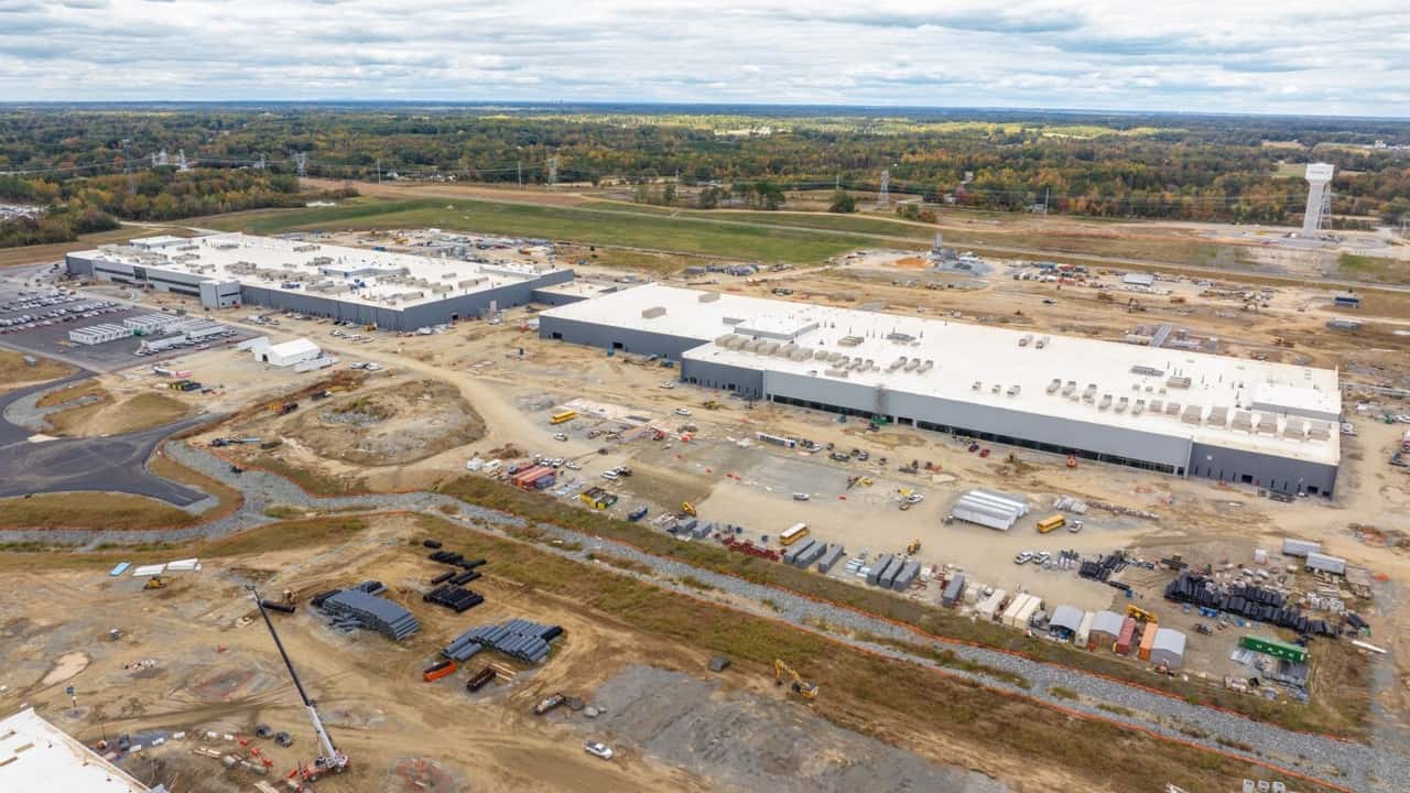 Toyota North Carolina Battery Plant Construction