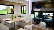 Mercedes-Benz Actros als Pferdetransporter mit „Élégance Lounge“ von Théault